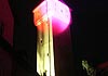 Ismaninger Wasserturm, Probebeleuchtung, 200, ismaning, licht und kunst, lichtkunst, lichtinstallation, risinger, obermayr, weg wasserturmstrasse, bela, verfolger4