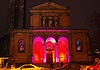 Lichtmess, Lichtinstallation St. Ursula Kirche, München-Schwabing, Edeltraud Obermayr, lichtkunst, risinger robert, lichtdesign, ligtart, art, light, kirchenbeleuchtung, architekturbeleuchtung, kirche im licht, led, citycolour