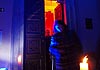 Lichtmess, Lichtinstallation St. Ursula Kirche, München-Schwabing, Edeltraud Obermayr, lichtkunst, risinger robert, lichtdesign, ligtart, art, light, kirchenbeleuchtung, architekturbeleuchtung, kirche im licht, led, citycolour