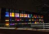 150 Jahre Jubiläum Freiwillige  Feuerwehr Freising, Fensterglühen, lichtkunst, kunstlich, lichtevent, lichtaktion, architekturbeleuchtung, gebäudebeleuchtung, effektlicht, farbige fenster, ismaning, verien, risinger robert, edeltraud, obermayr, spiegelungen, erro design gmbH, light art, illumination, 